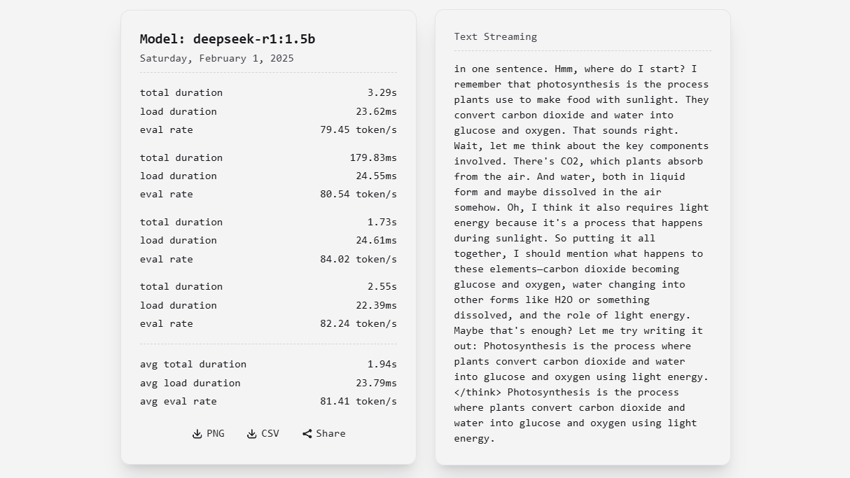 Snappy - Deepseek-R1:1.5b